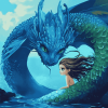 Dragon Mermaid Fantasy Diamond Painting