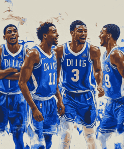 Duke Basketball Legends Diamond Painting