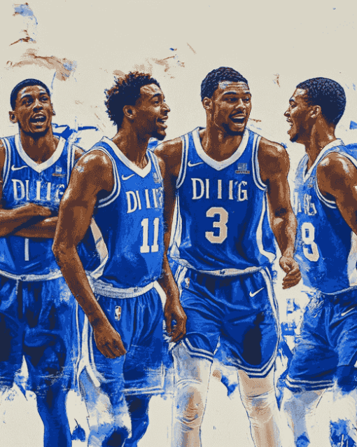 Duke Basketball Legends Diamond Painting