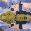 Dunguaire Castle Scenic View Diamond Painting