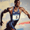 Dwain Chambers Athletics Diamond Painting