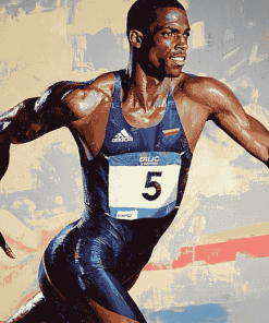 Dwain Chambers Athletics Diamond Painting