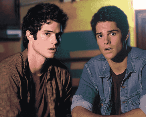 Dylan Obrien & Tyler Posey Movie Diamond Painting