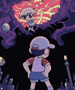 Earthbound Game Poster Diamond Painting