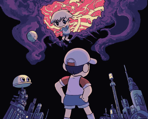 Earthbound Game Poster Diamond Painting