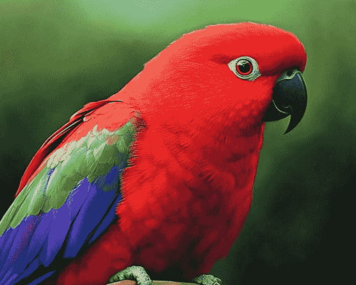 Eclectus Parrot Fowls Diamond Painting