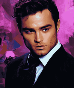 Ed Westwick Celebrity Diamond Painting