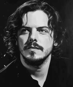 Edgar Wright Monochrome Diamond Painting