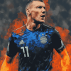 Edin Dzeko Football Legend Diamond Painting