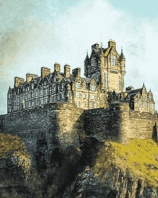 Edinburgh Castle Replica Diamond Painting