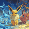 Eeveelution Pokemon Adventure Diamond Painting