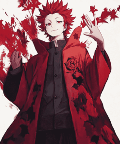 Eijiro Kirishima Anime Diamond Painting