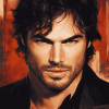 Elegant Ian Somerhalder Diamond Painting