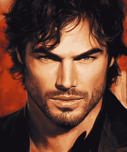 Elegant Ian Somerhalder Diamond Painting