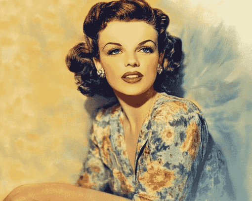 Elegant Judy Garland Diamond Painting