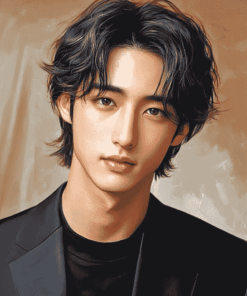 Elegant Kento Yamazaki Diamond Painting