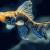 Elegant Koi Fish Diamond Painting