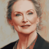 Elegant Meryl Streep Diamond Painting