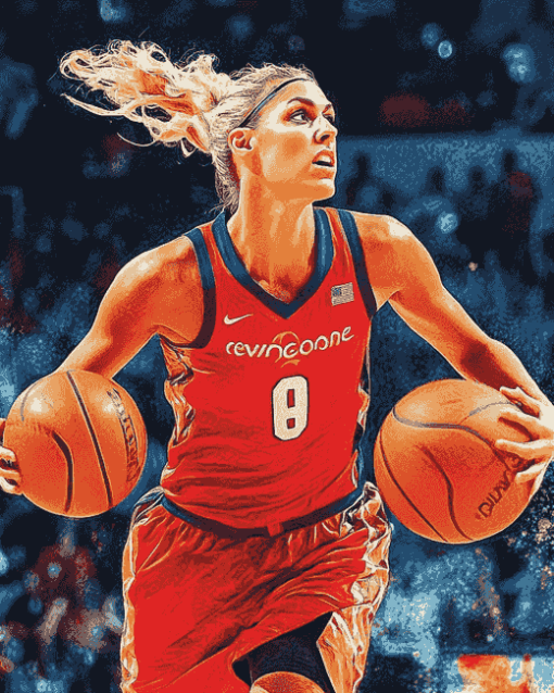 Elena Delle Donne Basketball Diamond Painting