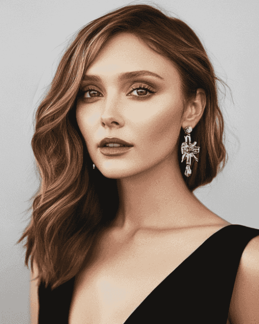 Elizabeth Olsen Celebrity Diamond Painting