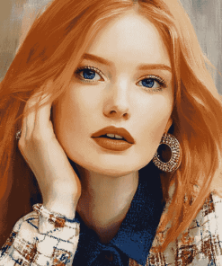 Ellie Bamber Celebrity Diamond Painting