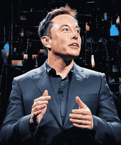 Elon Musk Innovation Diamond Painting