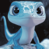 Elsa Frozen Lizard Animation Diamond Painting