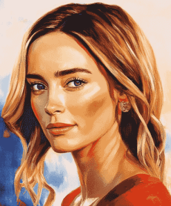 Emily Blunt Celebrity Diamond Painting