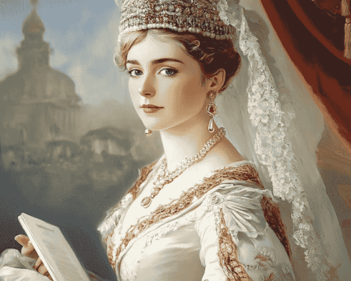 Empress Joséphine Royal Elegance Diamond Painting