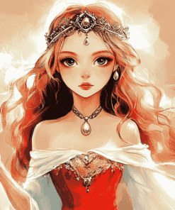 Enchanted Princess Fantasy Diamond Painting