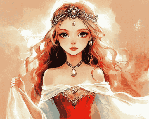 Enchanted Princess Fantasy Diamond Painting