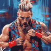 Enzo Amore WWE Legend Diamond Painting