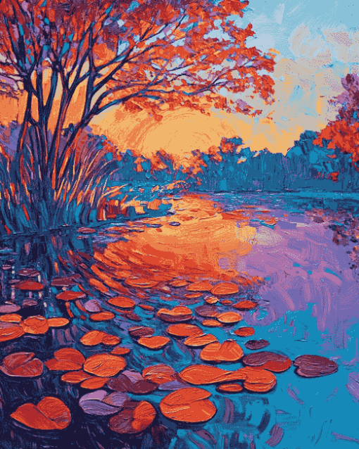 Erin Hanson Landscapes Diamond Painting