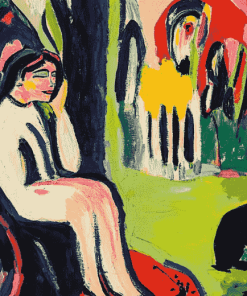 Ernst Ludwig Kirchner Vintage Women Diamond Painting