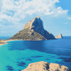 Es Vedra Island Seascape Diamond Painting