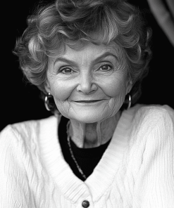 Estelle Getty Monochrome Diamond Painting