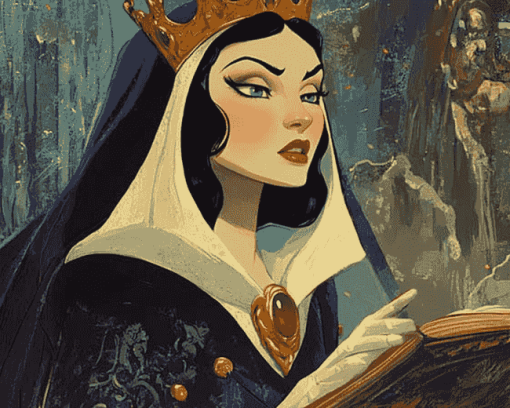 Evil Queen Animation Diamond Painting