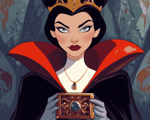 Evil Queen Snow White Diamond Painting