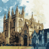 Exeter Cathedral Heritage Diamond Painting