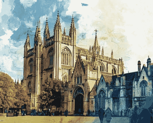 Exeter Cathedral Heritage Diamond Painting