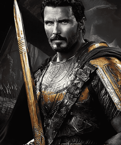 Exodus Gods And Kings Black and White Diamond Painting