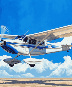 Explore Cessna 182 Aircraft Diamond Painting