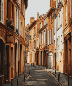 Exploring Toulouse Streets France Diamond Painting