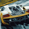 Exquisite Porsche 918 Cars Diamond Painting