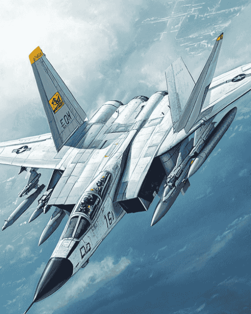 F 14 Tomcat Jets Diamond Painting