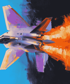 F 22 Raptor Diamond Painting