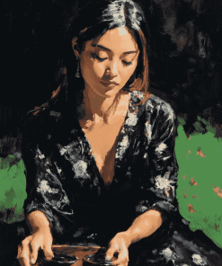 Fabian Perez Asian Woman Diamond Painting