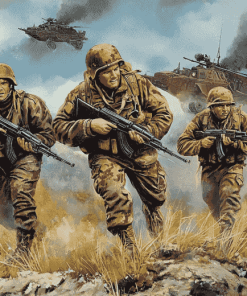 Falklands Military Diamond Painting