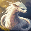 Falkor Fantasy Dragons Diamond Painting