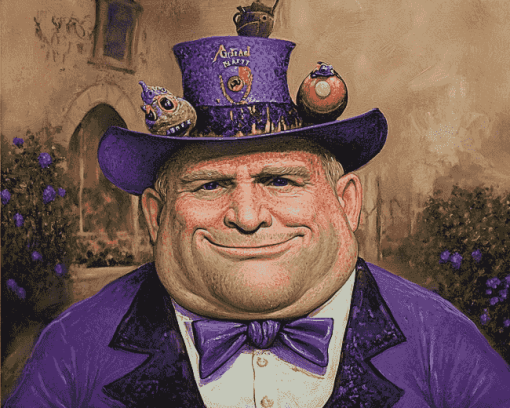 Famous Coach Gary Patterson Diamond Painting